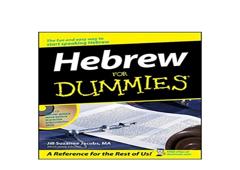[PDF_NO_COST] LIBRARY Hebrew For Dummies