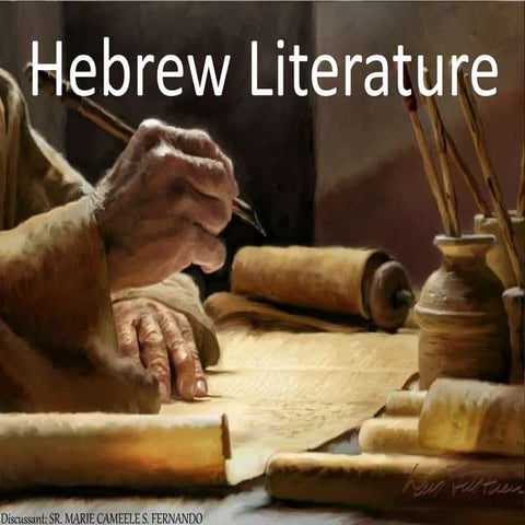 Hebrew literature