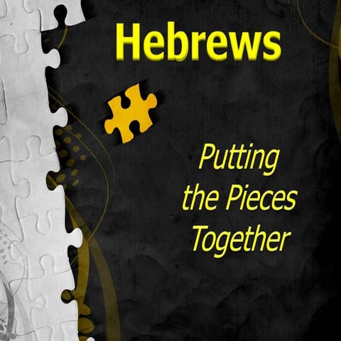 Hebrews intro sermon ppt