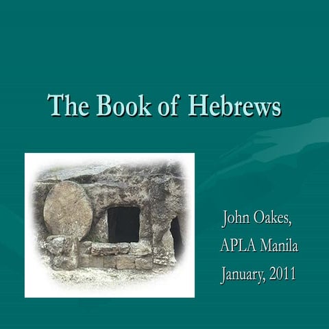 The Book of Hebrews