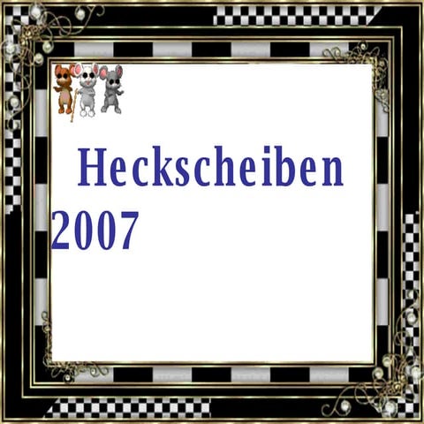 Heckscheiben