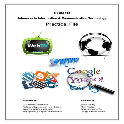 Hecm 525 Advances in ICT | DOC