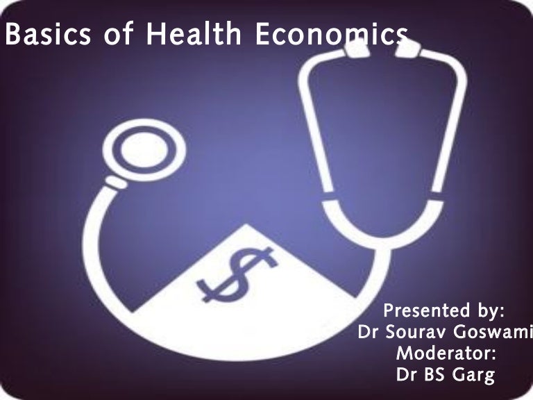 Basics of Health economics