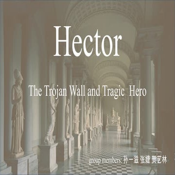 Hector Trojan War and Tragic Hero presentation.pptx