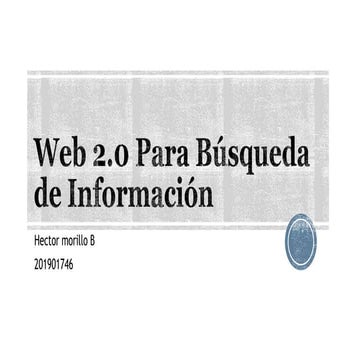 Plantilla de la web 20 | PPTX