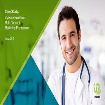B2B case study: How Martrain targeted the clinicians when selling VMware’s VD...