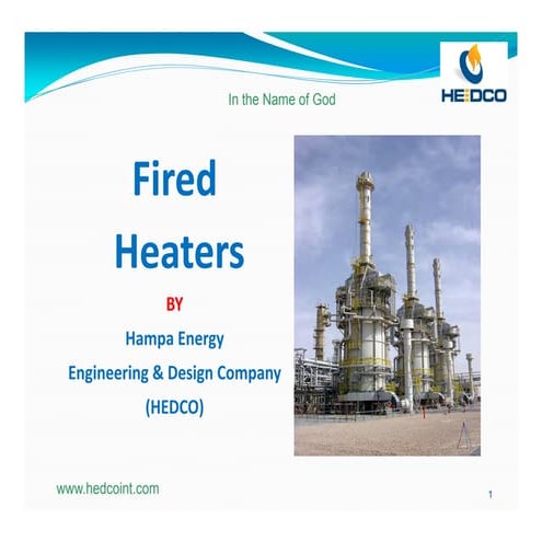 HEDCO-FIRED-HEATERS Basics and Operation