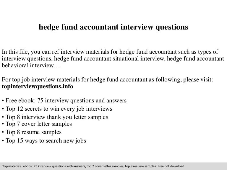 fund accountant resume