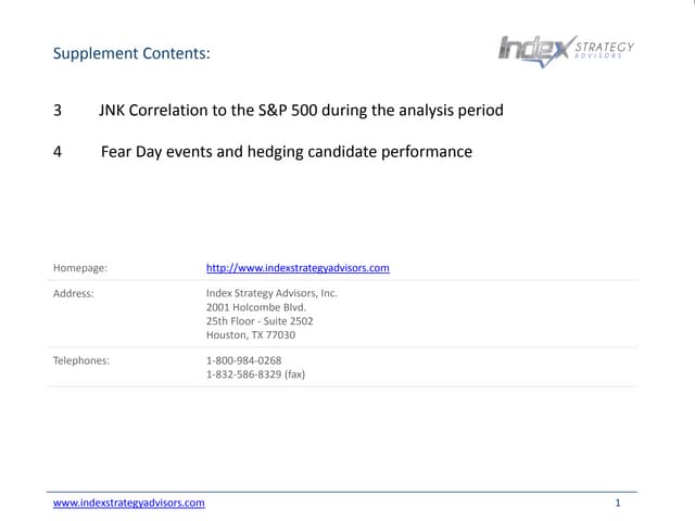 Fear Day events and bond portfolio hedging candidate performance 