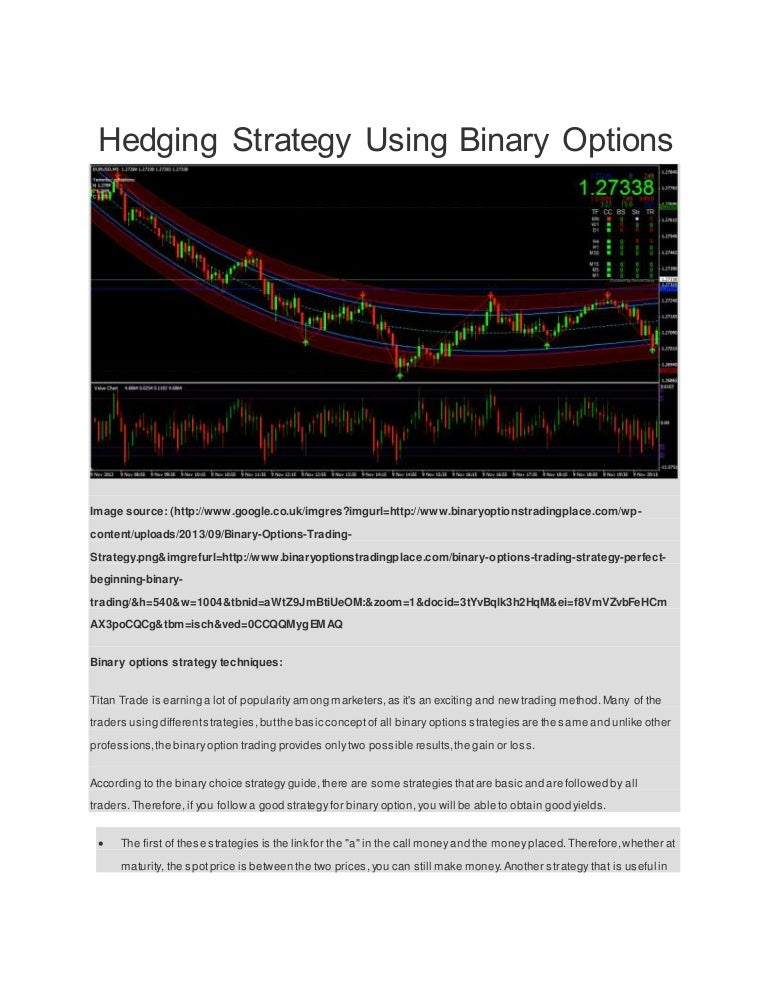 Hedging binary options