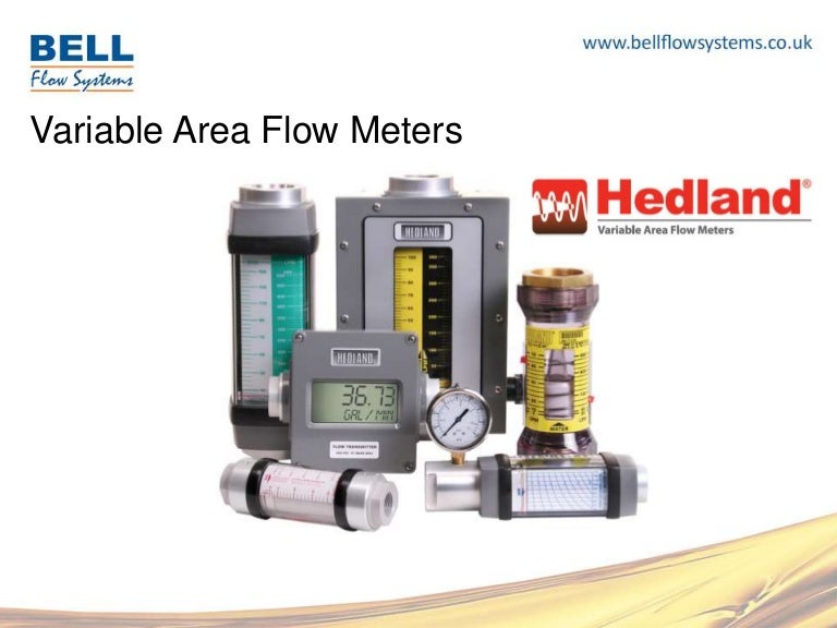 Hedland Variable Area Flow Meters
