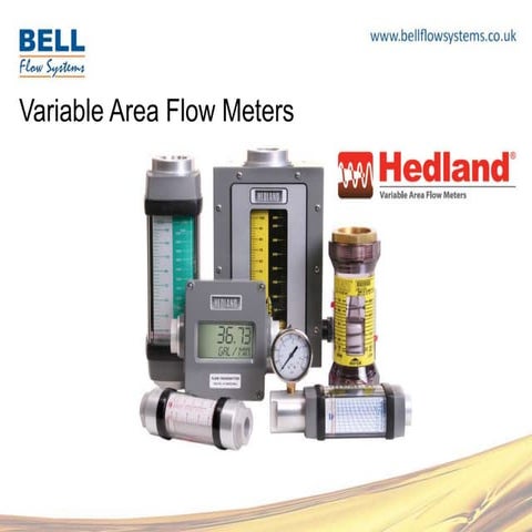 Hedland Variable Area Flow Meters