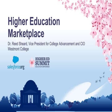 The Higher Ed Solution Marketplace