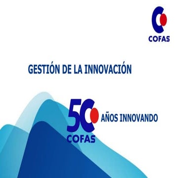 Gestion de la Innovacion en Cofas