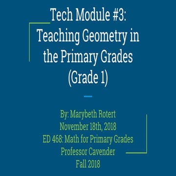2nd grade geometry | PPTX