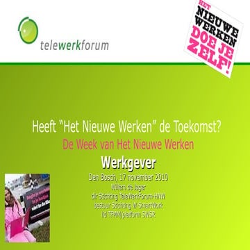 Heeft HNW de toekomst?