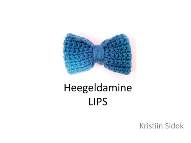 Heegeldamine - amigurumi muna