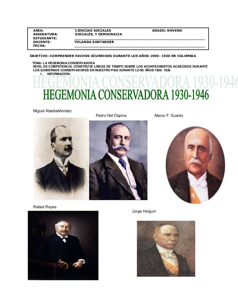 Hegemonia conservadora