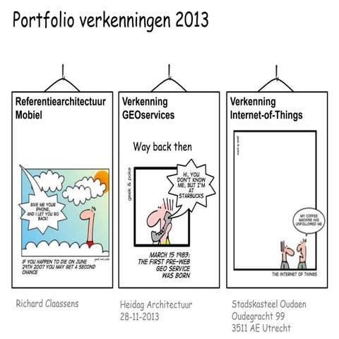 Heidag Architectuur | presentatie van verkenningen