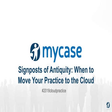 When to Move Your Practice to the Cloud