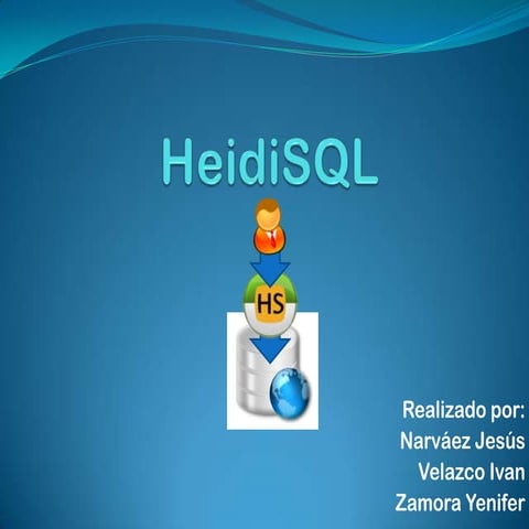 Heidi sql | PPTX