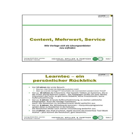 Heinold learntec 2014