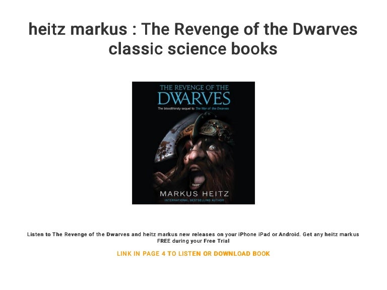 The Dwarves by Markus Heitz