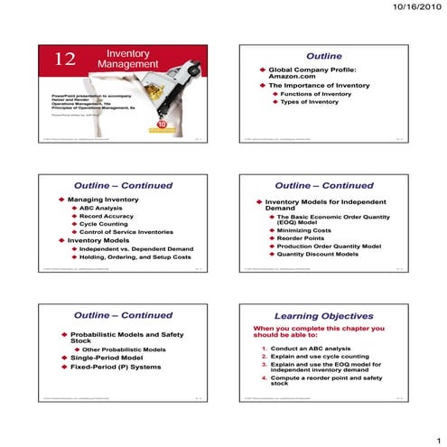 Heizer om10 ch12-inventory