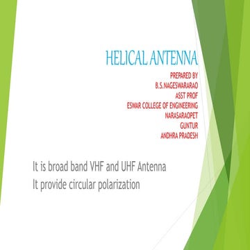 Helical antenna