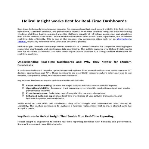 Helical Insight works Best for Real-Time Dashboards.pptx