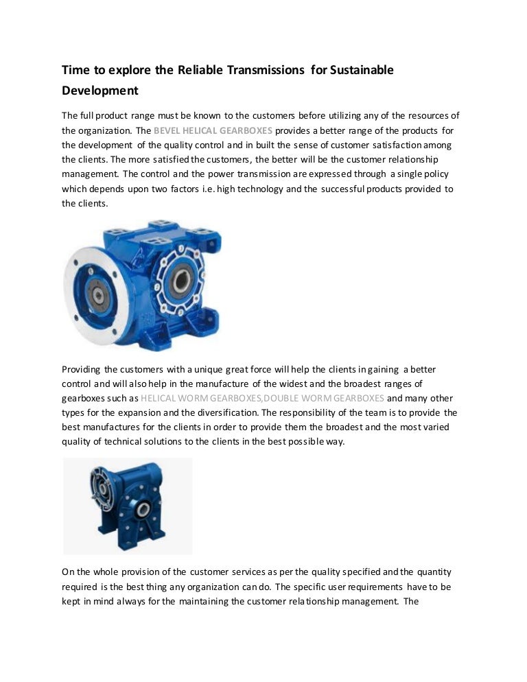 Helical Worm Gearboxes and Gearmotors