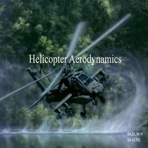 Helicopter aerodynamics