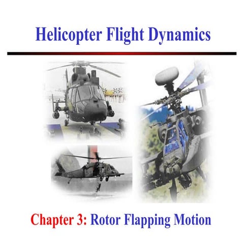 直升机飞行力学 Helicopter dynamics    chapter 3
