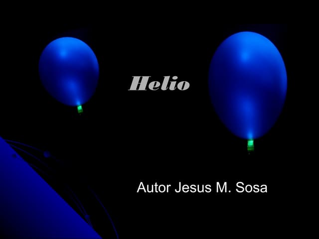 Todo sobre el elemento Helio