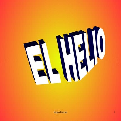 Ppt helio | PPT