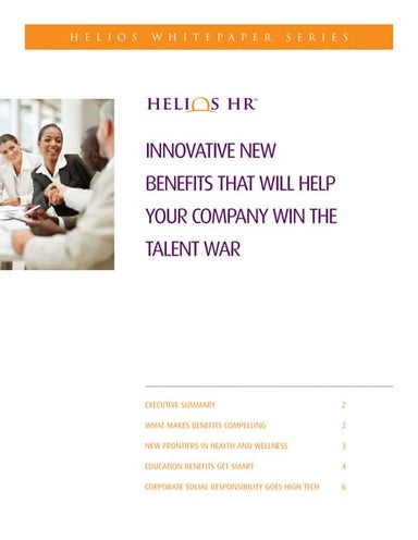 Top Employee Benefits for 2015