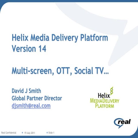 Helix - Media Delivery Platform