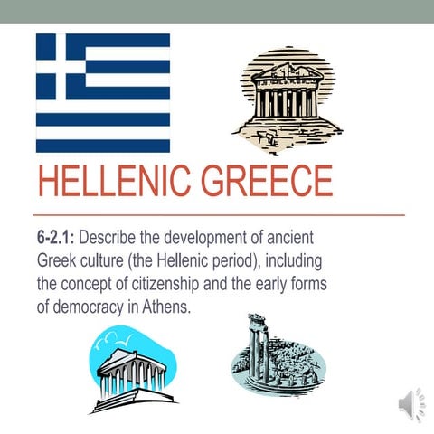 Hellenic greece notes ppt