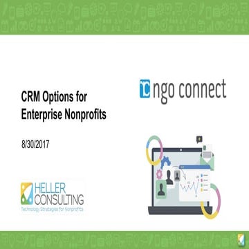 NGO Connect: CRM Options for Enterprise Nonprofits