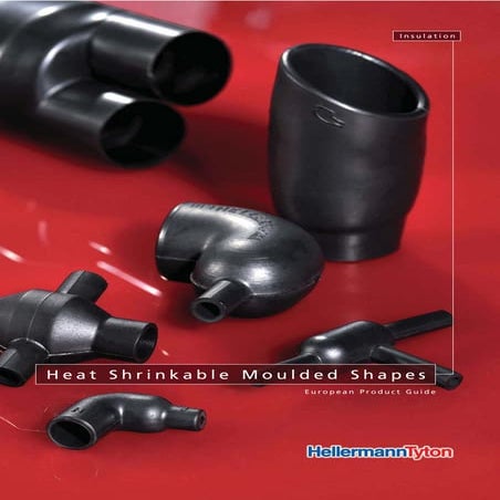 Hellermann Tyton Heat Shrink Moulded Shapes - Cable Boots, Breakouts, Caps, T...