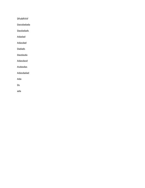 Asdf asdfasfdf | DOC
