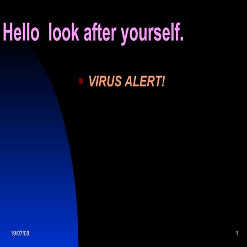 Hello Look After Yourself | PPT