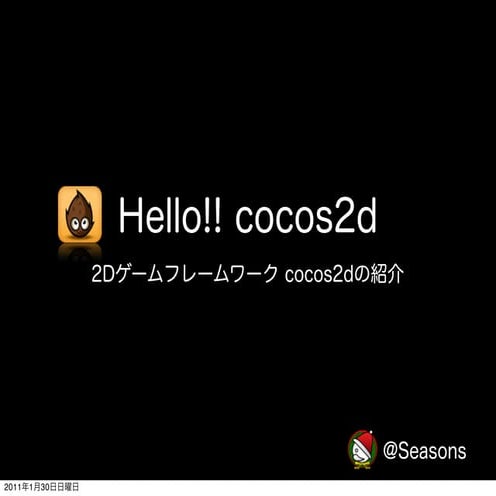 Hello cocos2d ios