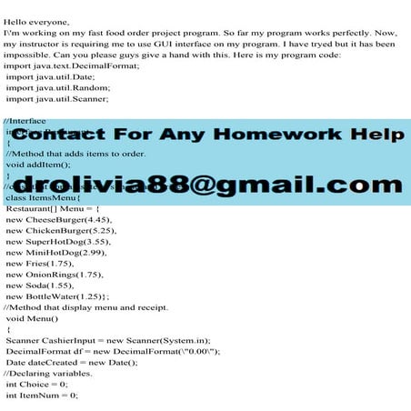 Hello everyone,Im working on my fast food order project program..pdf