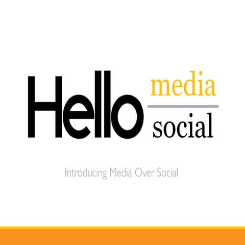 Hello - Media over Social