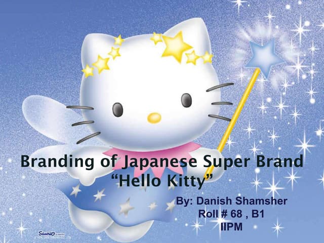 Hello kitty ppt