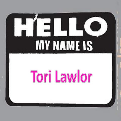 Hello,my nameis.lawlor
