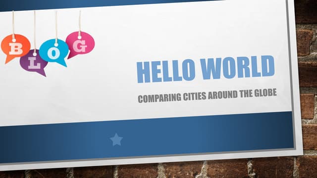 Hello world | PPT