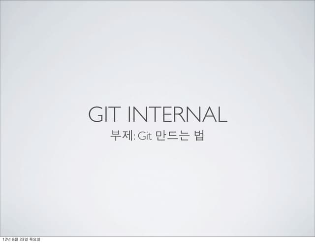 [Hello world]git internal