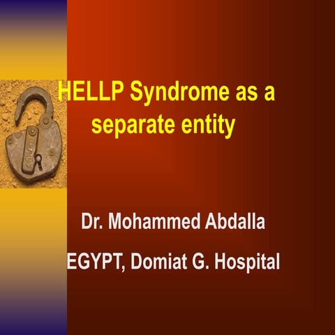 HELLP syndrome